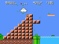 une photo d'Ã©cran de Super Mario Bros 2 - Lost Levels sur Nintendo FDS